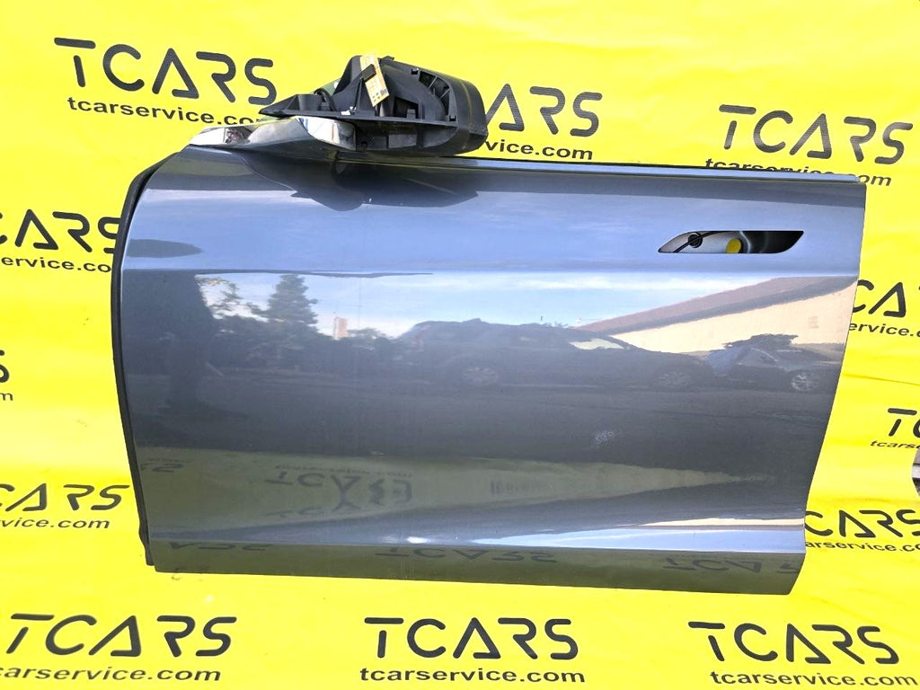 Tesla Model S 2012-2016 Front Left Door (Dolphin Gray - PMTG) - OEM (used) 6006662-E0-E