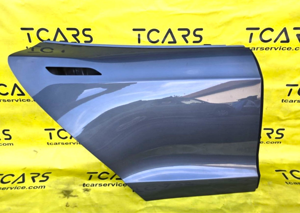 Tesla Model S 2012-2016 Rear Right Door (Dolphin Gray - PMTG) - OEM (used) 6006566-E0-E