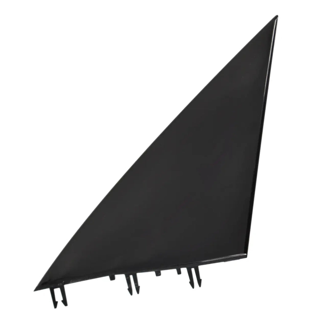Tesla Model Y 2020-2025, Y Juniper A-Pillar Exterior Mirror Applique - Gloss Black - Left Side - New 1495632-00-C