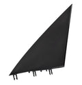 Tesla Model Y 2020-2025, Y Juniper A-Pillar Exterior Mirror Applique - Gloss Black - Left Side - New 1495632-00-C