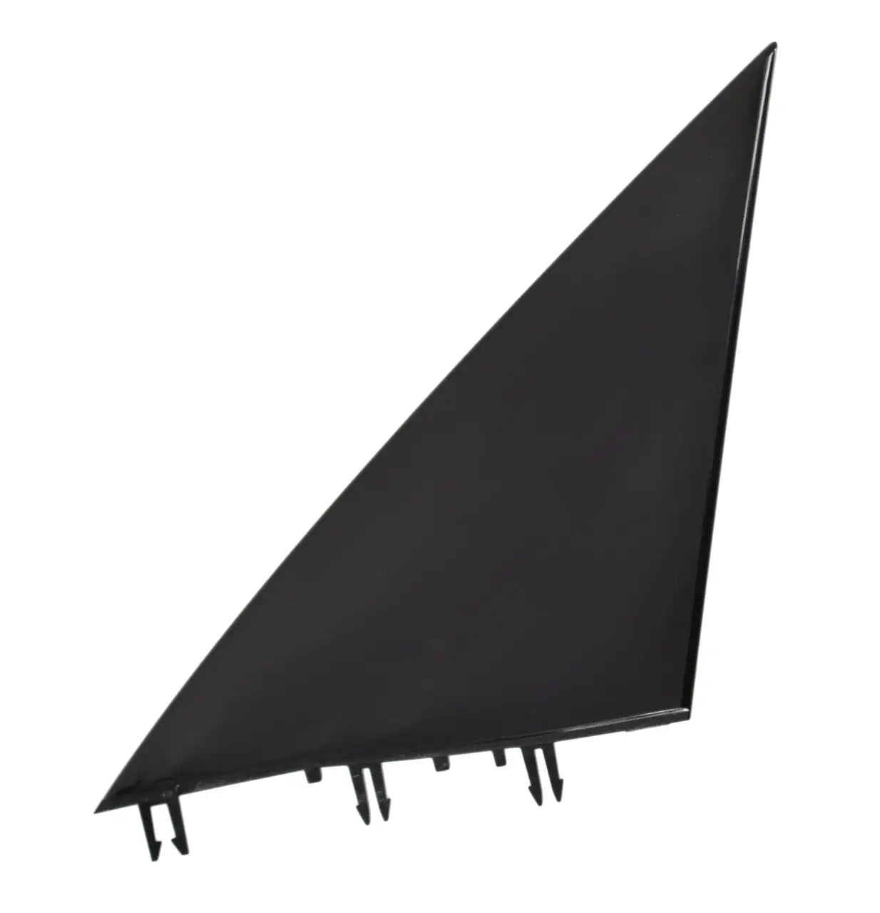 Tesla Model Y 2020-2025, Y Juniper A-Pillar Exterior Mirror Applique - Gloss Black - Left Side - New 1495632-00-C