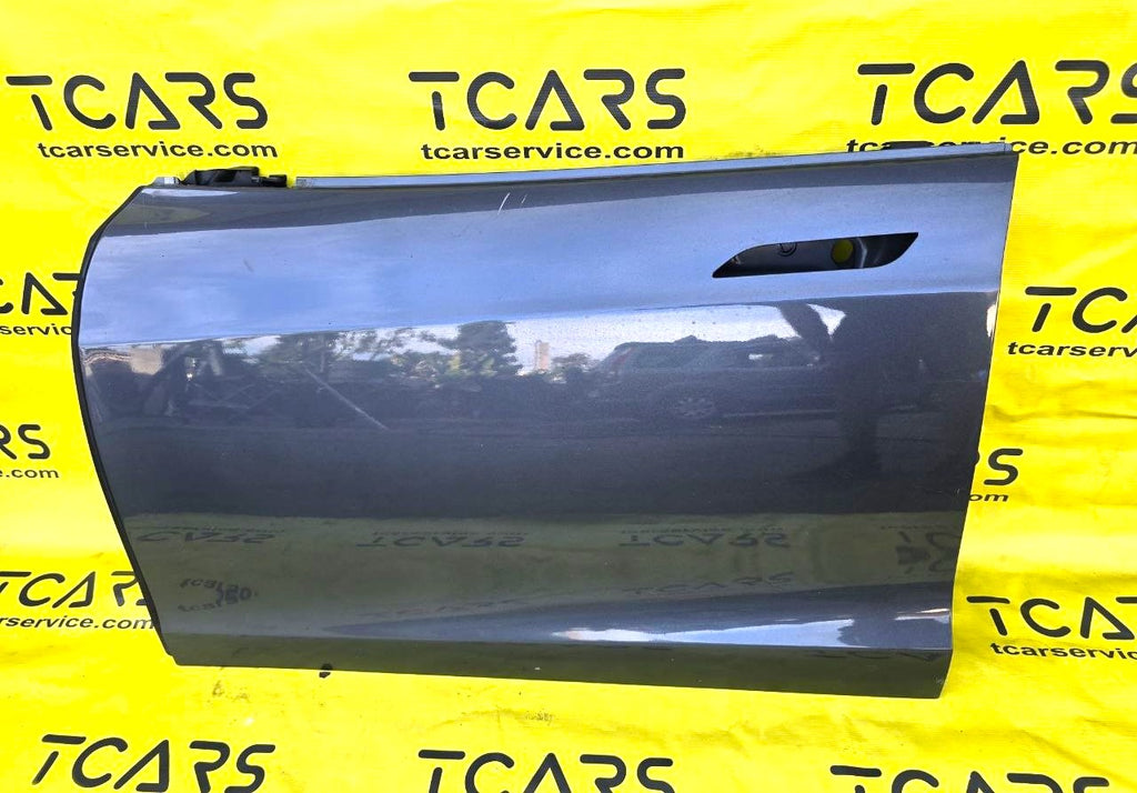 Tesla Model S 2012-2016 Front Left Door (Dolphin Gray - PMTG) - OEM (used) 6006662-E0-E