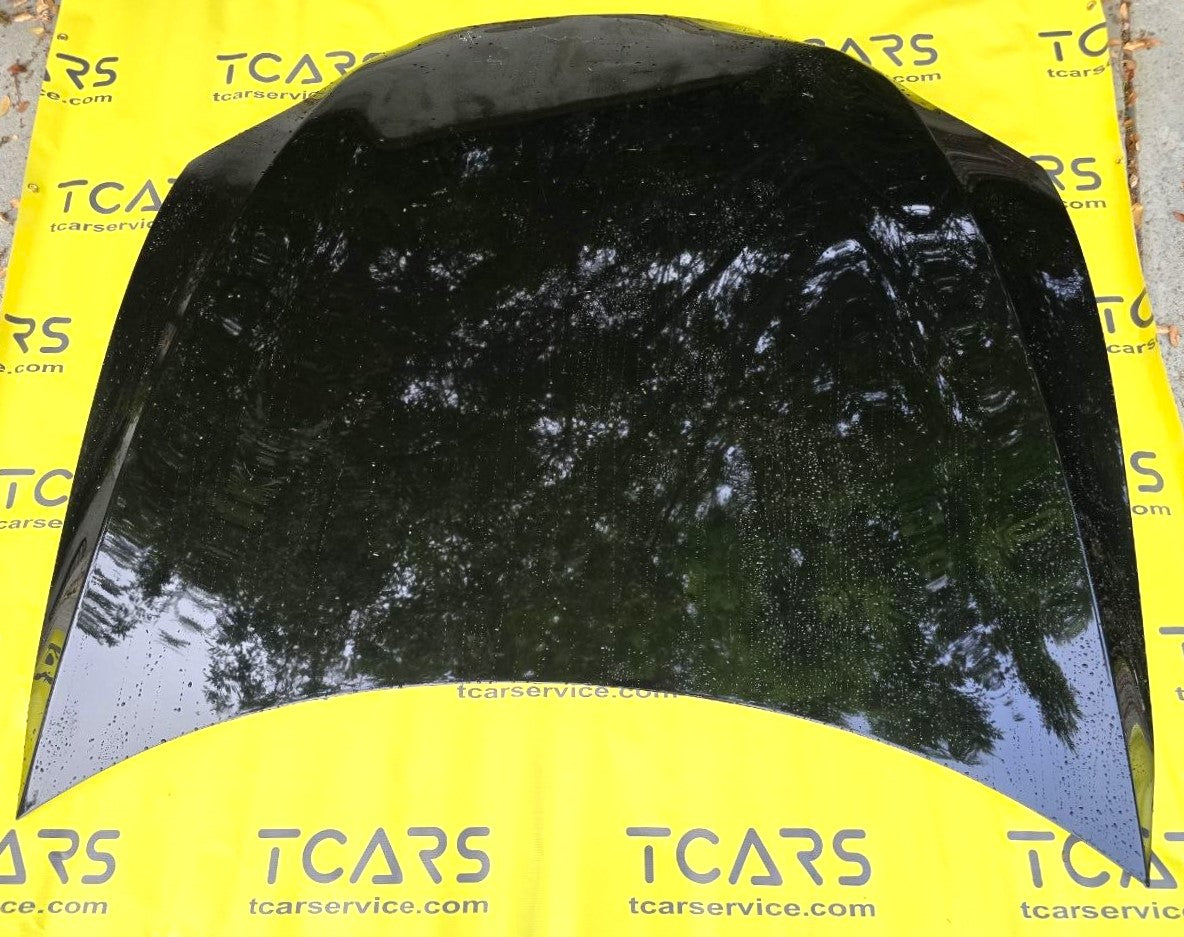 Tesla Model SP 2021-2025, S 2025- Hood Bonnet Panel Cover - Black PBSB - OEM (used with damage) 1562730-E0-A