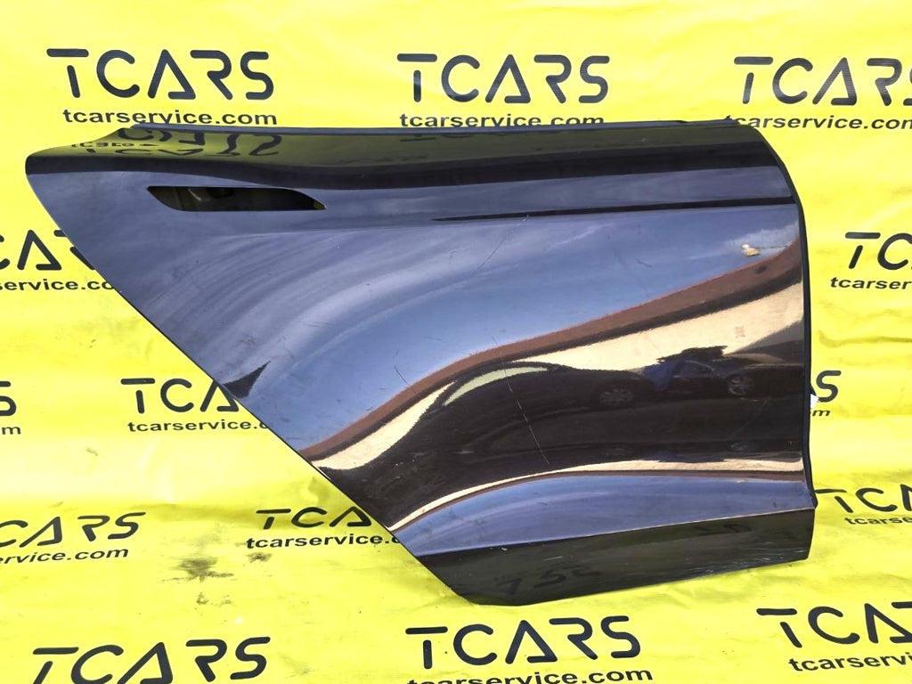 Tesla Model S 2012-2016 Rear Right Door (Sycamore Brown - PMAB) - OEM (used) 6006566-E0-E