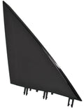 Tesla Model Y 2020-2025, Y Juniper A-Pillar Exterior Mirror Applique - Gloss Black - Right Side - New 1495633-00-C