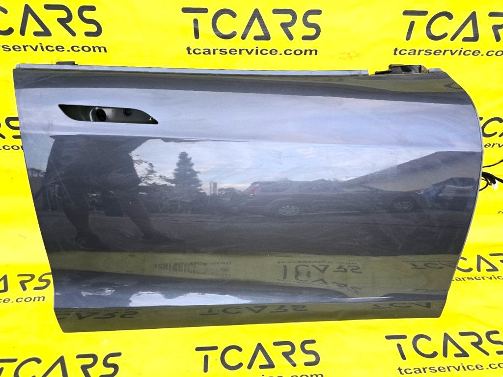Tesla Model S 2012-2016 Front Right Door (Steel Gray - PMNG) - OEM (used) 6006622-E0-E