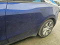 Tesla Model Y 2020-2025 Rear Left Door - Full Assembly (Deep Blue Metallic-PPSB) OEM (used) 1493561-E0-A