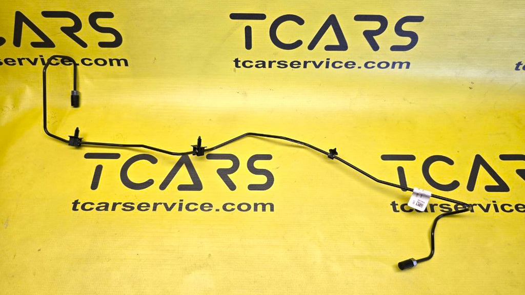 Tesla Model SP 2021-2025, S 2025-, XP 2021-2025, X 2025- Two-Tube Brake Pipe - Hydraulic Control Unit to Side Sill - OEM New 1420713-00-B