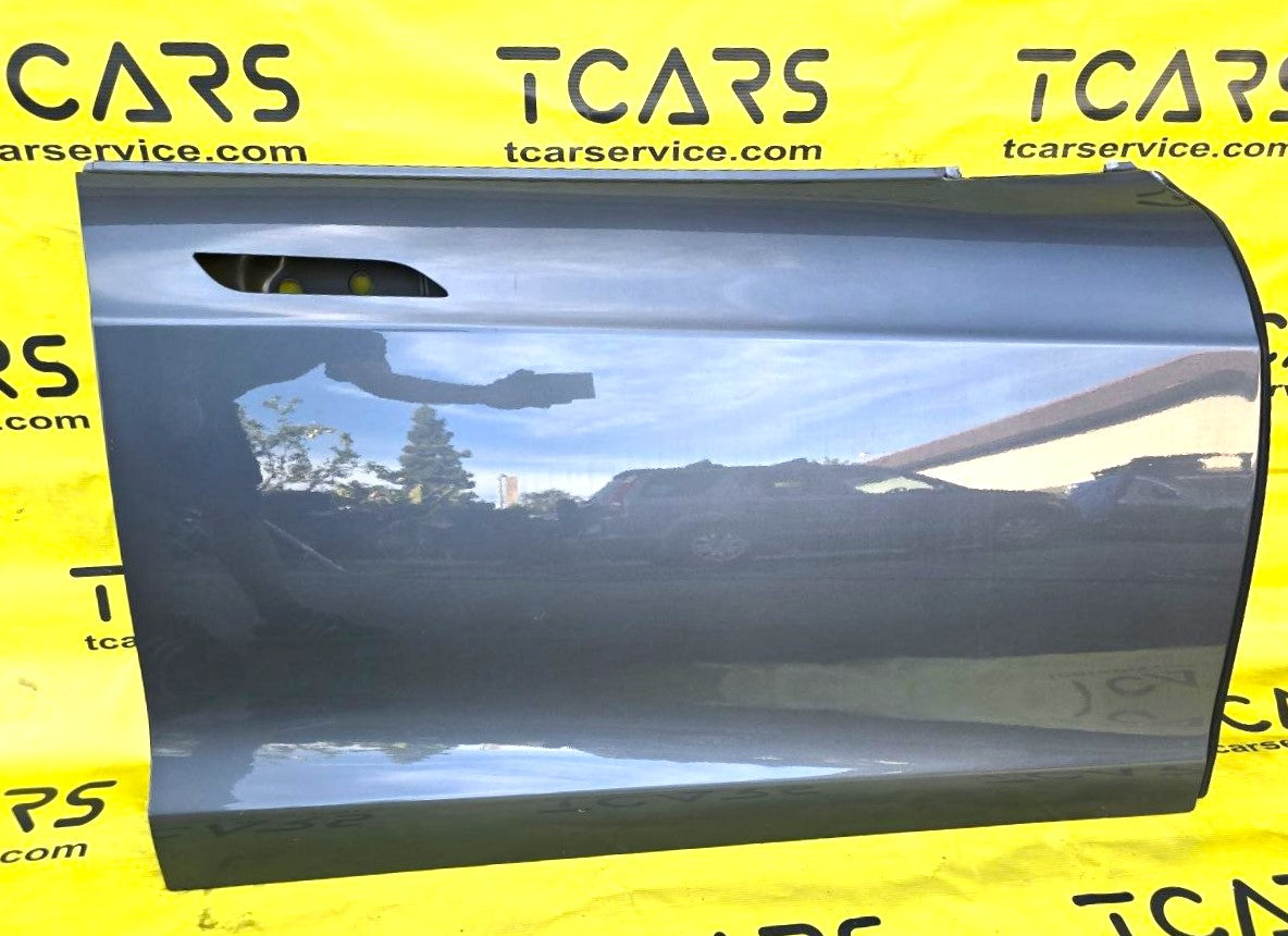 Tesla Model S 2012-2016 Front Right Door (Dolphin Gray - PMTG) - OEM (used) 6006622-E0-E