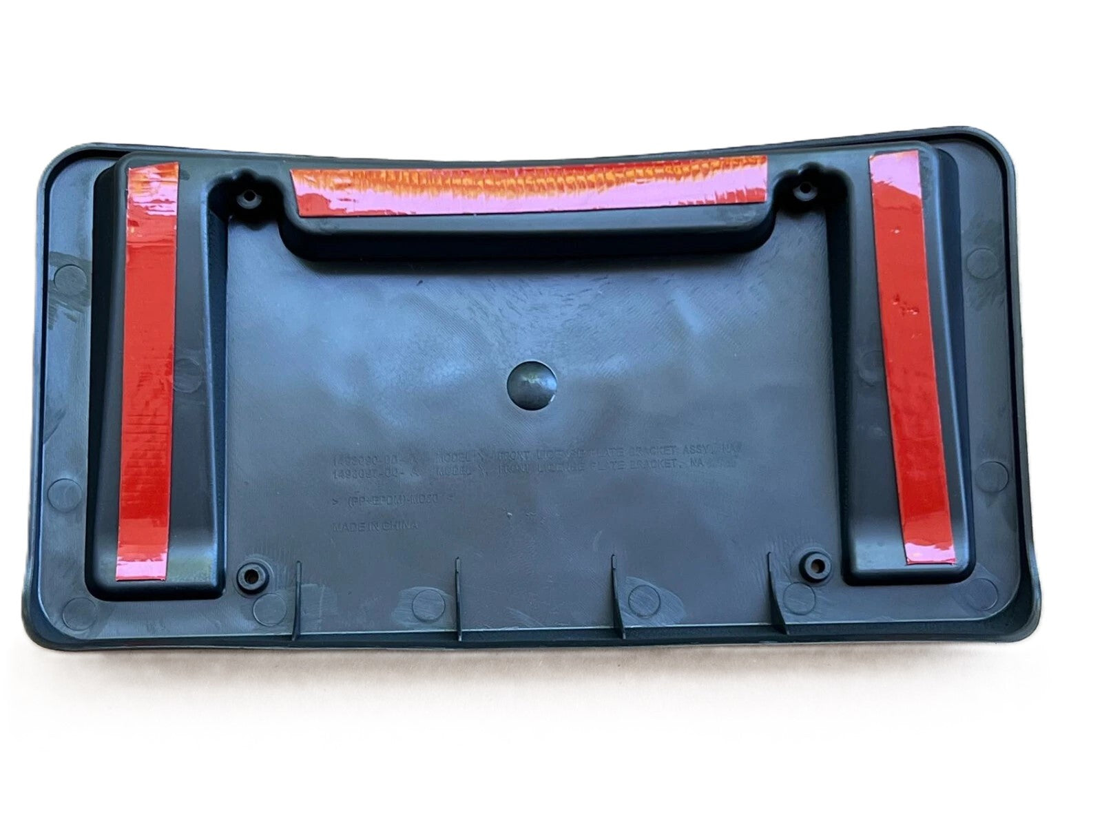 Tesla Model Y 2020-2025 Front Bumper License Plate Mount Bracket - New 1493090-00-A