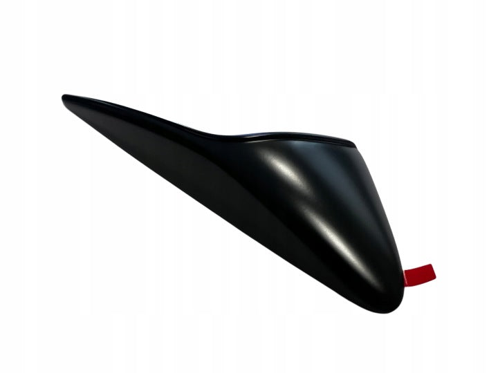 Tesla Model S 2016-2021, X 2015-2021, 3 2017-2023, Y 2020-2025 Fender Camera Side Repeater Trim - Carbon Black Aero Rib - Left Side - New 1514877-00-C