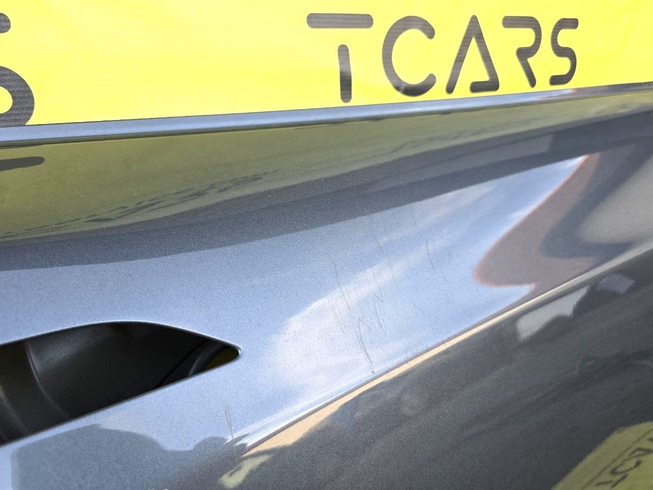Tesla Model S 2012-2016 Rear Right Door (Dolphin Gray - PMTG) - OEM (used) 6006566-E0-E
