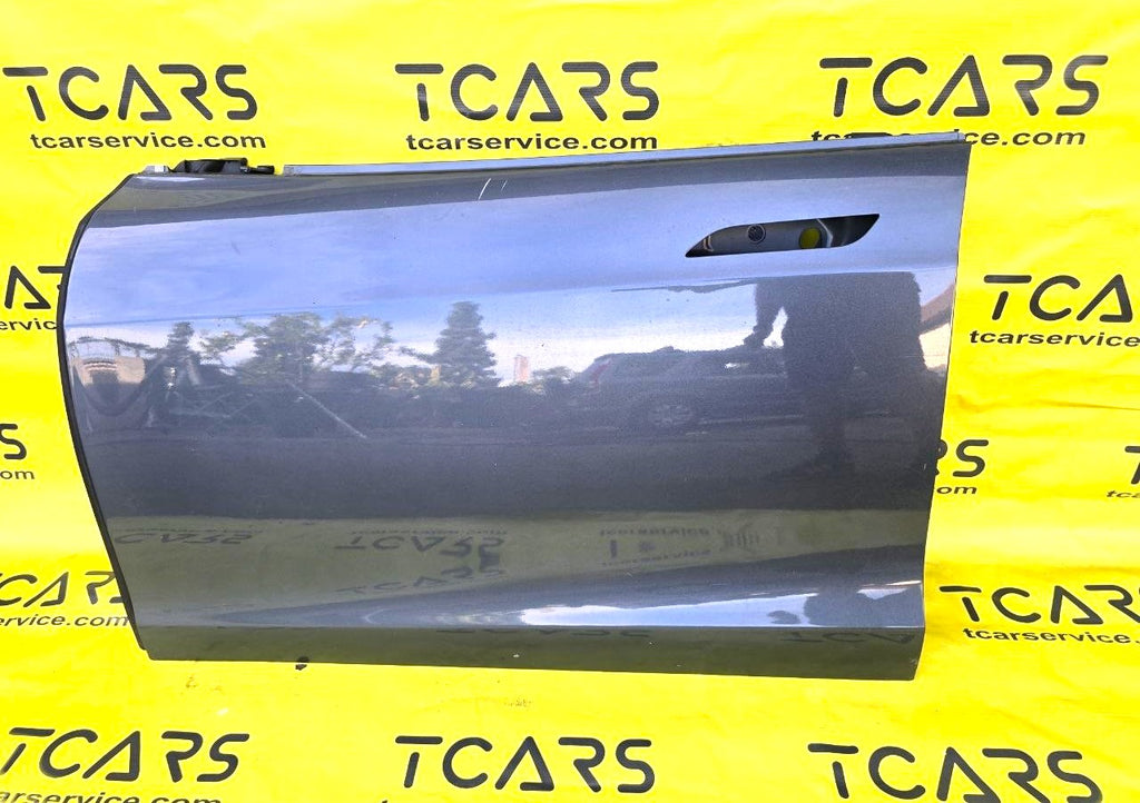 Tesla Model S 2012-2016 Front Left Door (Dolphin Gray - PMTG) - OEM (used) 6006662-E0-E