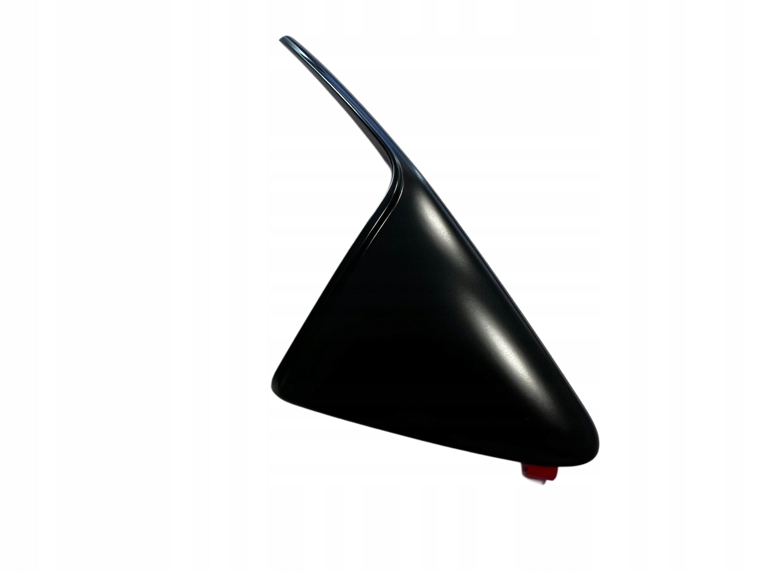 Tesla Model S 2016-2021, X 2015-2021, 3 2017-2023, Y 2020-2025 Fender Camera Side Repeater Trim - Carbon Black Aero Rib - Right Side - New 1514878-00-C