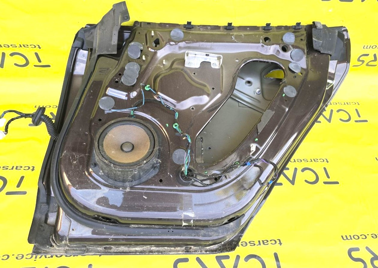 Tesla Model S 2012-2016 Rear Right Door (Sycamore Brown - PMAB) - OEM (used) 6006566-E0-E