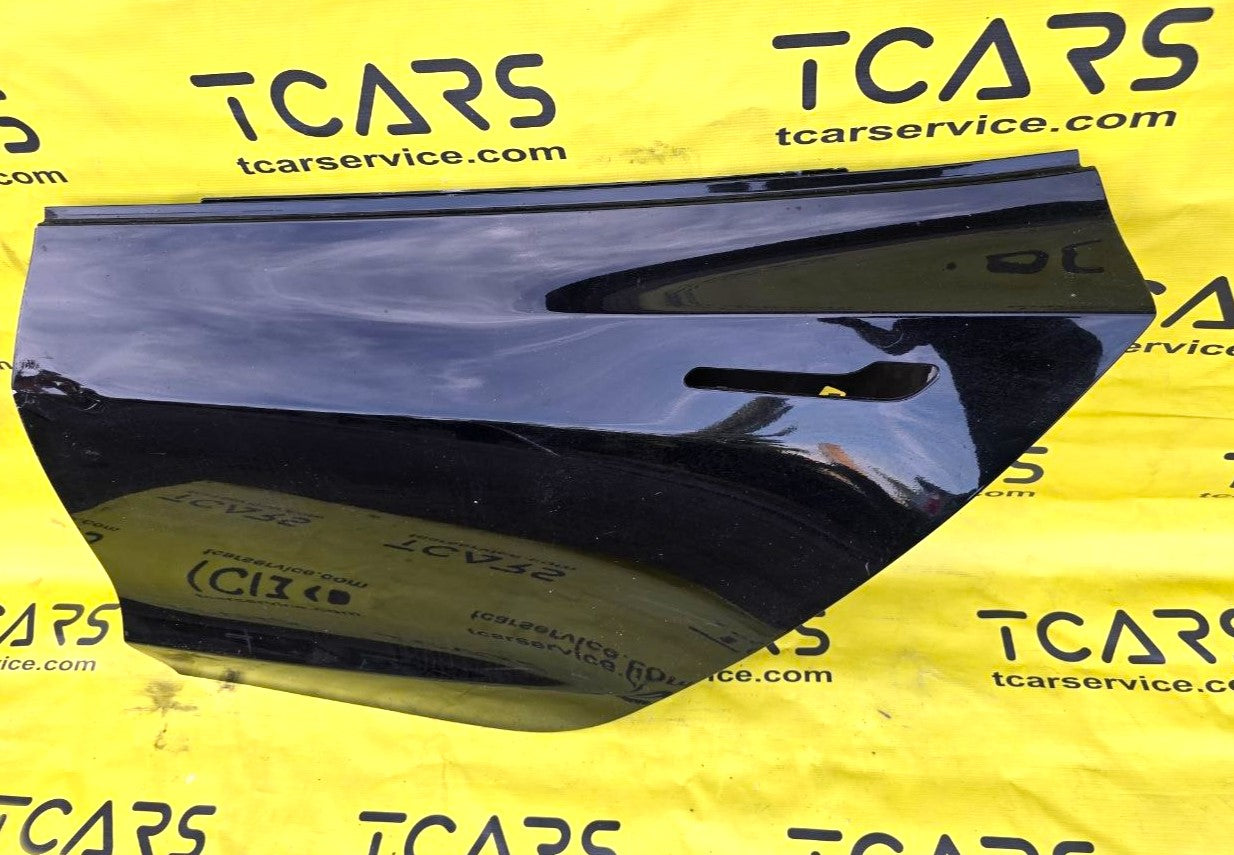Tesla Model 3 2017-2023 Rear Left Door (Black - PBSB) - OEM (used) 1081441-E0-C