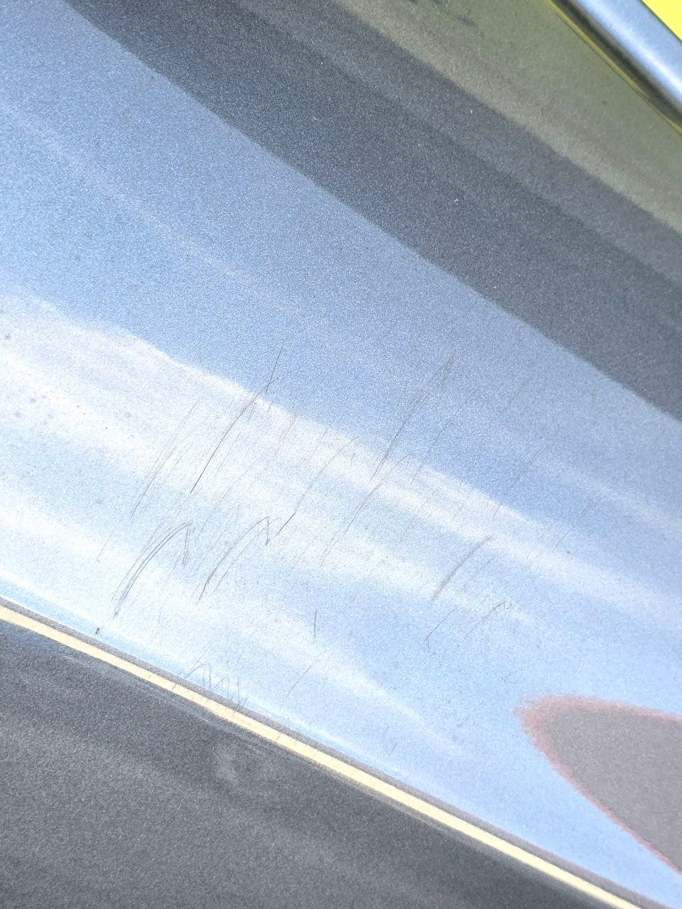 Tesla Model S 2012-2016 Rear Right Door (Dolphin Gray - PMTG) - OEM (used) 6006566-E0-E