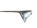 Tesla Model S 2016-2021, X 2015-2021, 3 2017-2023, Y 2020-2025 Fender Camera Side Repeater Trim - Chrome Aero Rib - Right Side - New 1514878-01-C