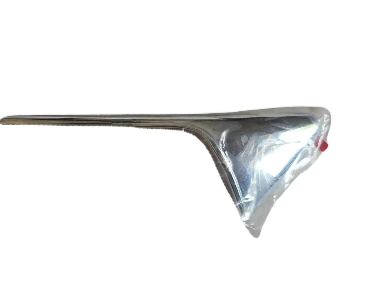Tesla Model S 2016-2021, X 2015-2021, 3 2017-2023, Y 2020-2025 Fender Camera Side Repeater Trim - Chrome Aero Rib - Right Side - New 1514878-01-C