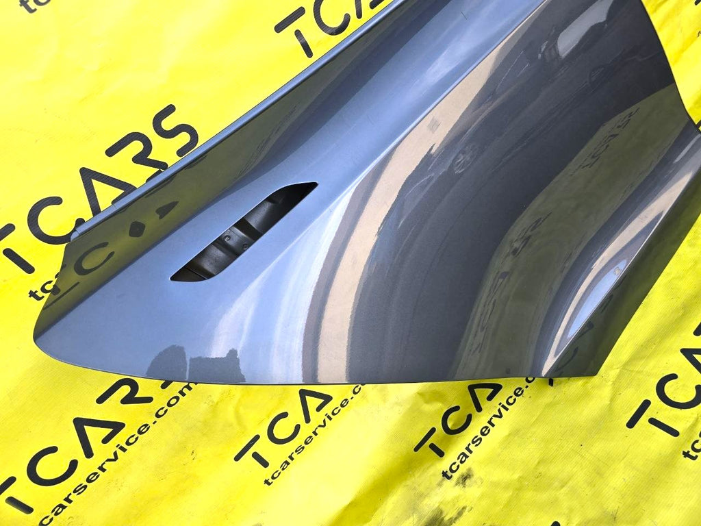 Tesla Model S 2012-2016 Rear Right Door (Dolphin Gray - PMTG) - OEM (used) 6006566-E0-E
