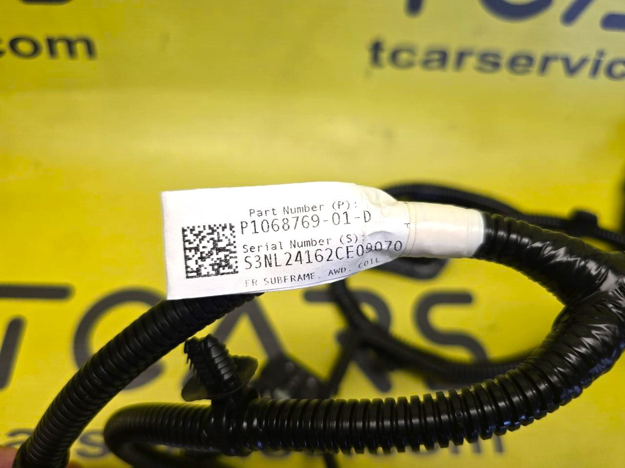 Tesla Model 3 2017-2023 Front Subframe Harness Coil - OEM New 1068769-01-D