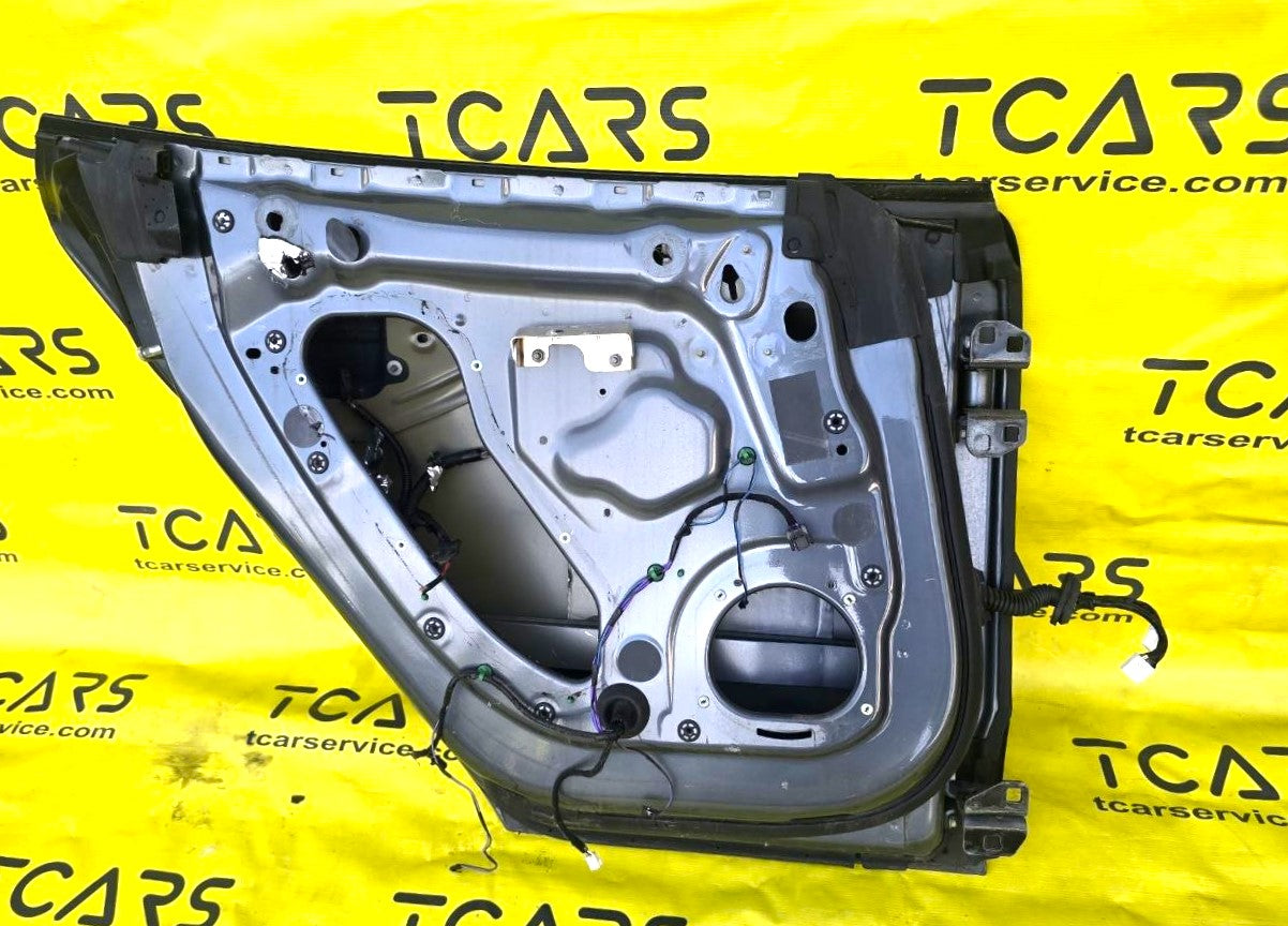 Tesla Model S 2012-2016 Rear Left Door (Dolphin Gray - PMTG) - OEM (used) 6006394-E0-E