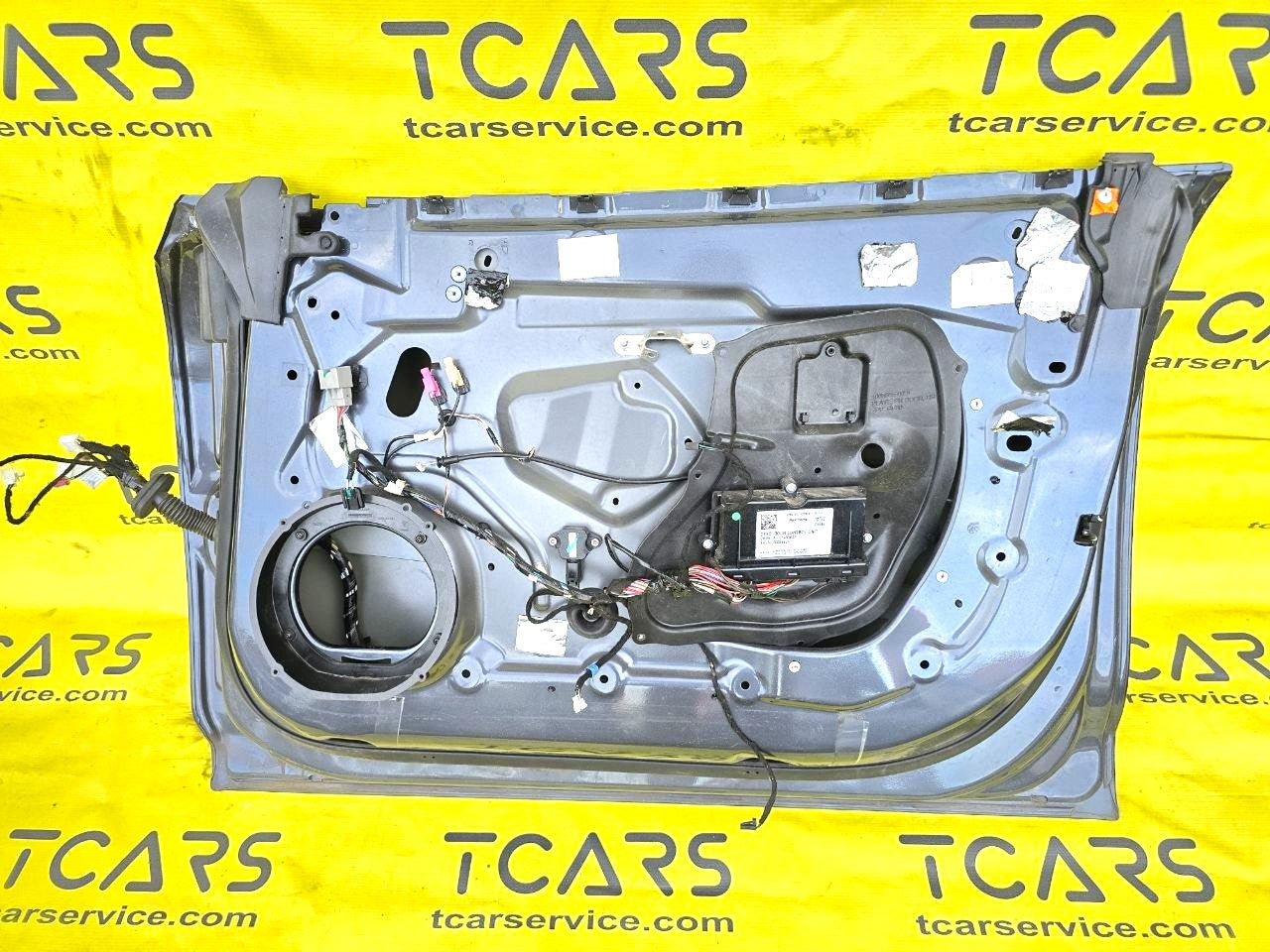 Tesla Model S 2012-2016 Front Right Door (Steel Gray - PMNG) - OEM (used) 6006622-E0-E