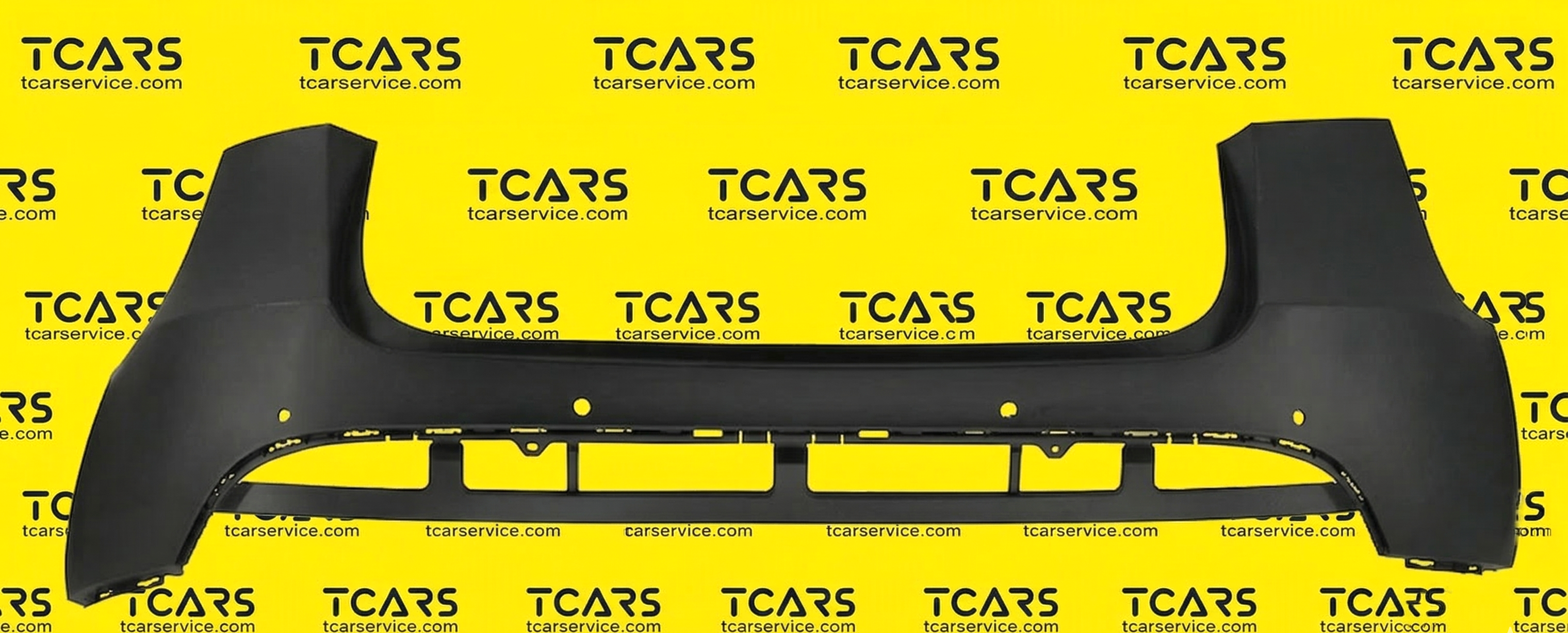 Tesla Model Y 2020-2025 Rear Bumper Cover with Parking Sensors Holes - New 1493735-S0-A