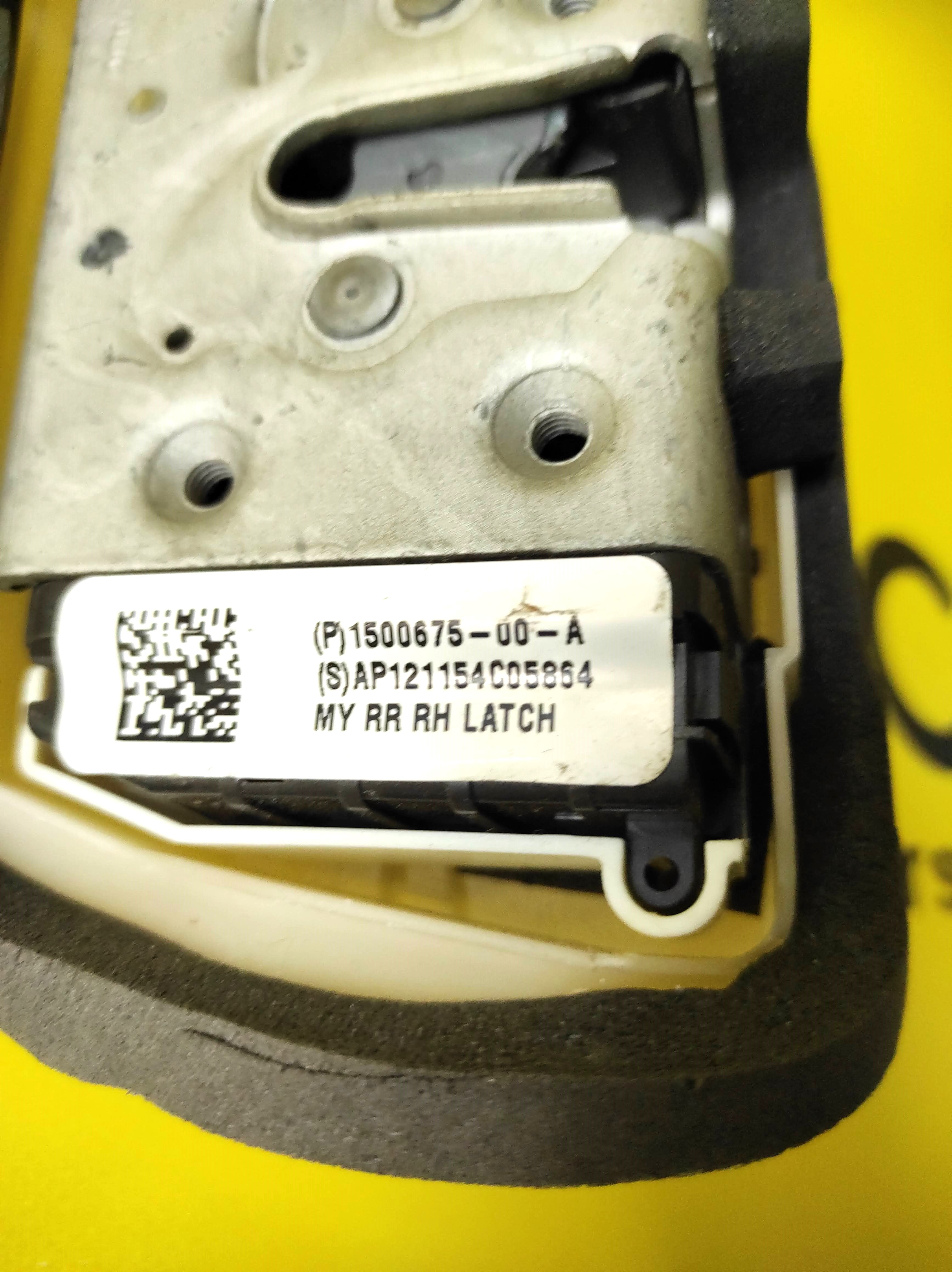 Tesla Model 3 2017-2023, Y 2020-2025 Rear Right Door Lock Latch Actuator OEM (used) 1500675-00-B