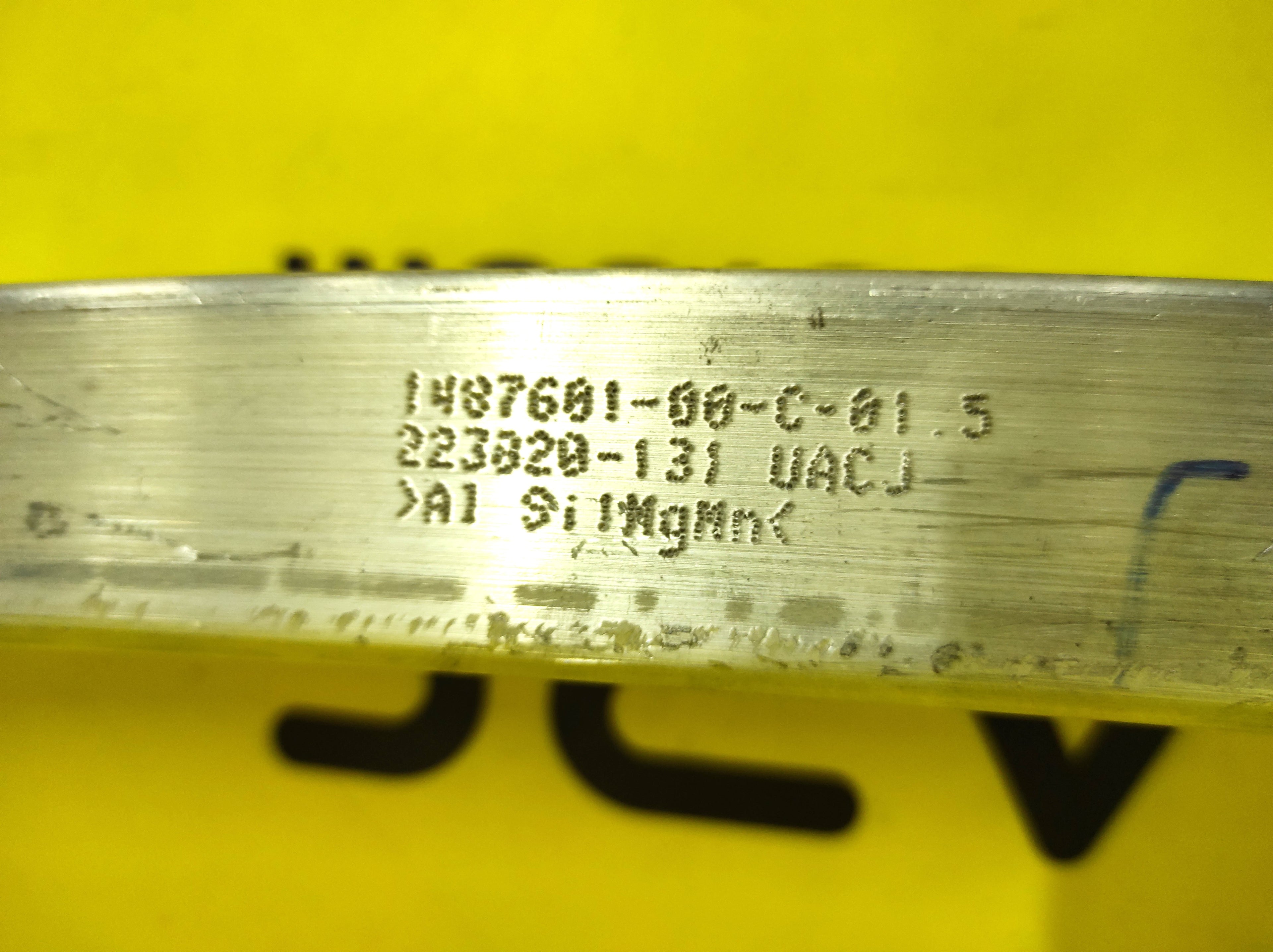 Tesla Model Y 2020-2025 Front Bumper Reinforcement Impact Support Bar OEM (used) 1487601-00-C